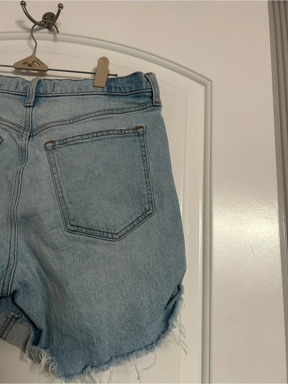 Abercrombie & Fitch The Baggy Short Mid Rise Denim Jorts Size 29/8 Chic 90s boho
